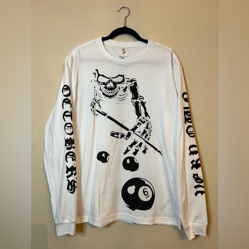 OVO October's Very Own Skeleton Long sleeve shirt